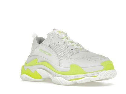 Balenciaga Triple S White Fluo Yellow (Women's)