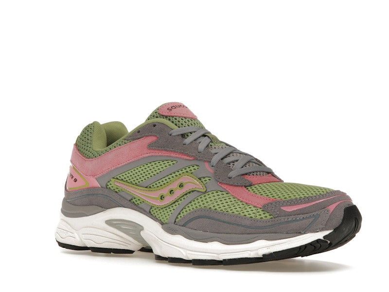 Saucony ProGrid Omni 9 Premium Grey Green Pink