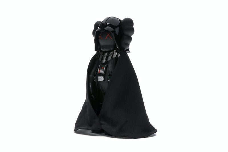 KAWS Star Wars Darth Vader Companion with Cape Vinyl Figure Black