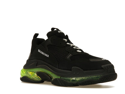 Balenciaga Triple S Black Yellow Fluo