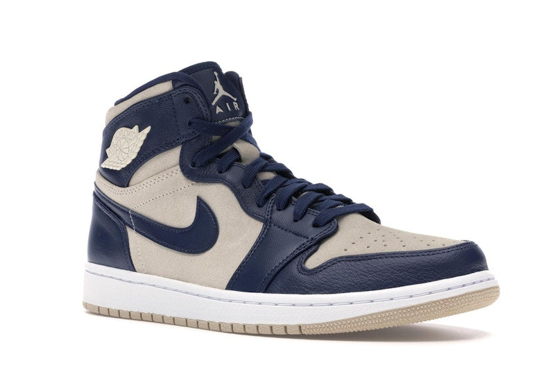 Jordan 1 Retro Premium Midnight Navy Light Cream (Women's)