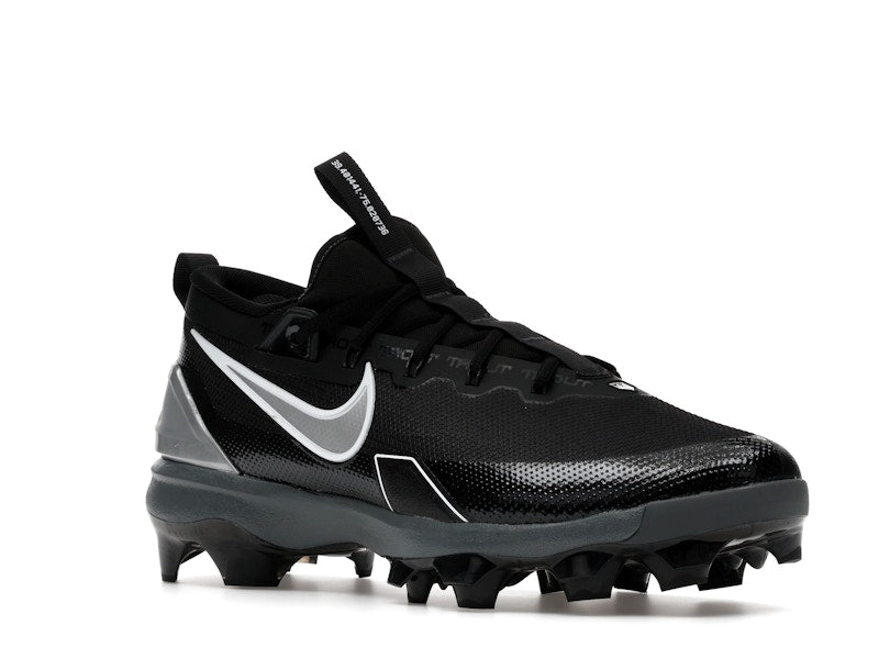 Nike Force Trout 9 Elite MCS Black White Anthracite Metallic Silver