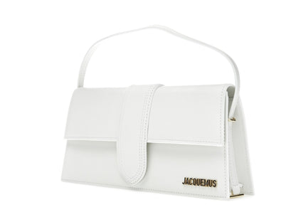 Jacquemus Le Bambino Long Shoulder Bag White