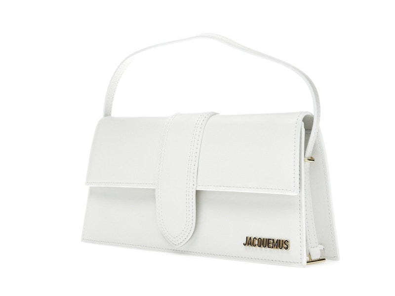 Jacquemus Le Bambino Long Shoulder Bag White