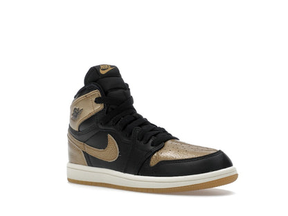Jordan 1 Retro High OG Black Metallic Gold (PS)
