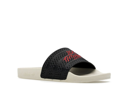 adidas Adilette Slides 100 Thieves Black Red
