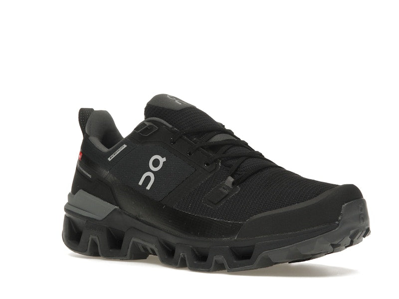 On Running Cloudwander Waterproof Black Eclipse