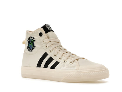 adidas Nizza Hi RF André Saraiva The World Needs Love Cream