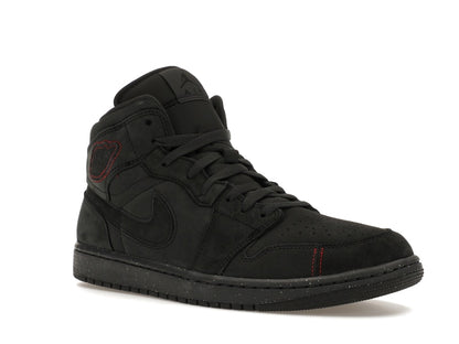 Jordan 1 Mid SE Craft Dark Smoke Red