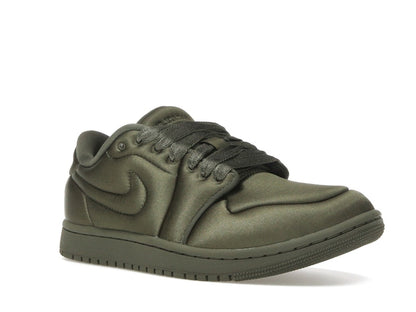 Jordan 1 Low Method of Make Satin Medium Olive (Women's)