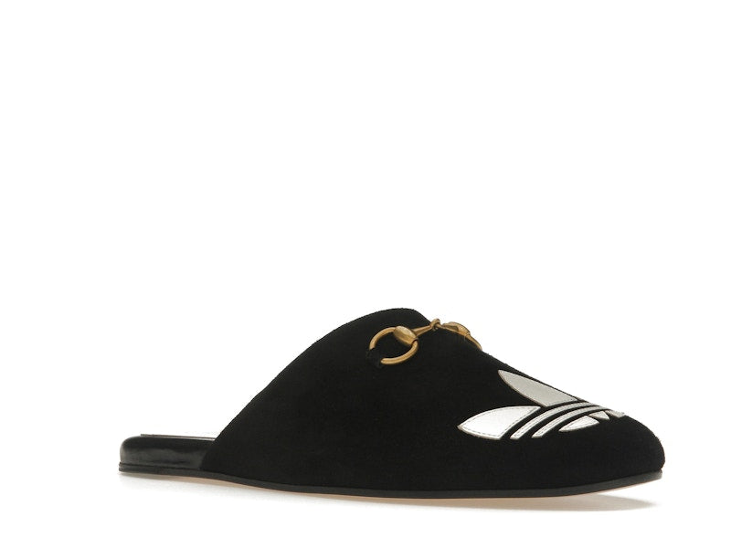 Gucci x Adidas Trefoil Slipper Black (Women's)