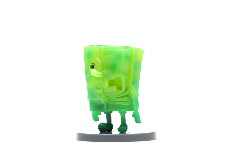 Jason Freeny x Nickelodeon Spongebob Hidden Dissectibles Spongebob Chase Figure Green