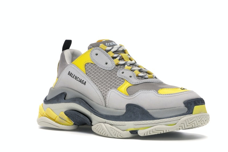 Balenciaga Triple S Grey Yellow Black
