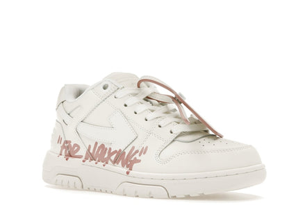 OFF-WHITE Out Of Office Low For Walking White Pink (Women's)