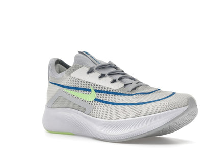 Nike Zoom Fly 4 Summit White Imperial Blue Lime Glow