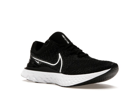 Nike React Infinity Run Flyknit 3 Black White