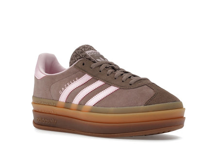 adidas Gazelle Bold Trace Brown Clear Pink (Women's)