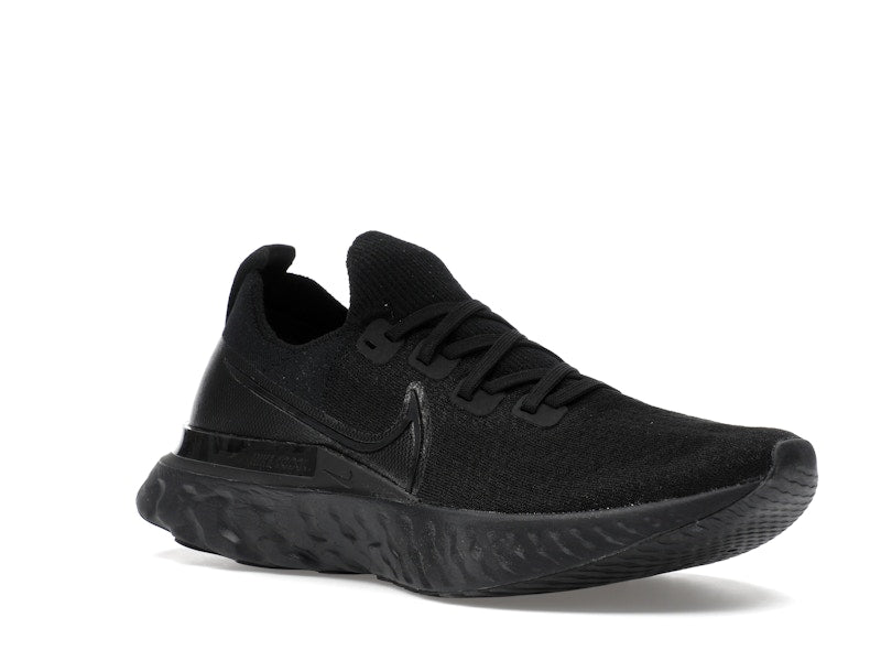 Nike React Infinity Run Flyknit Triple Black