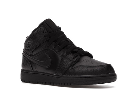 Jordan 1 Mid Black (GS)