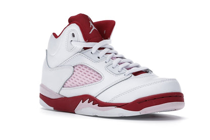 Jordan 5 Retro White Pink Red (PS)