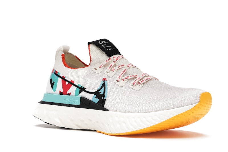 Nike React Infinity Run Flyknit A.I.R Sail