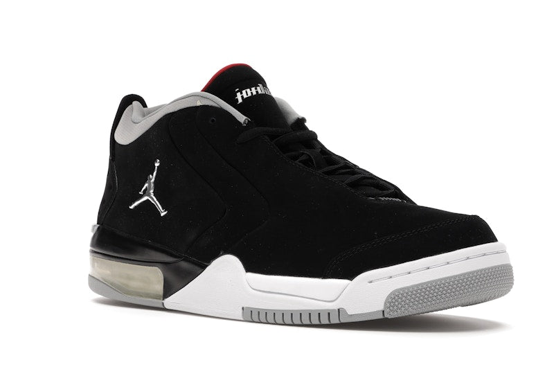 Jordan Big Fund Black Metallic Silver University Red