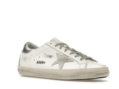 Golden Goose Super-Star White Silver