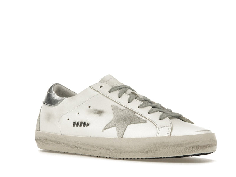 Golden Goose Super-Star White Silver