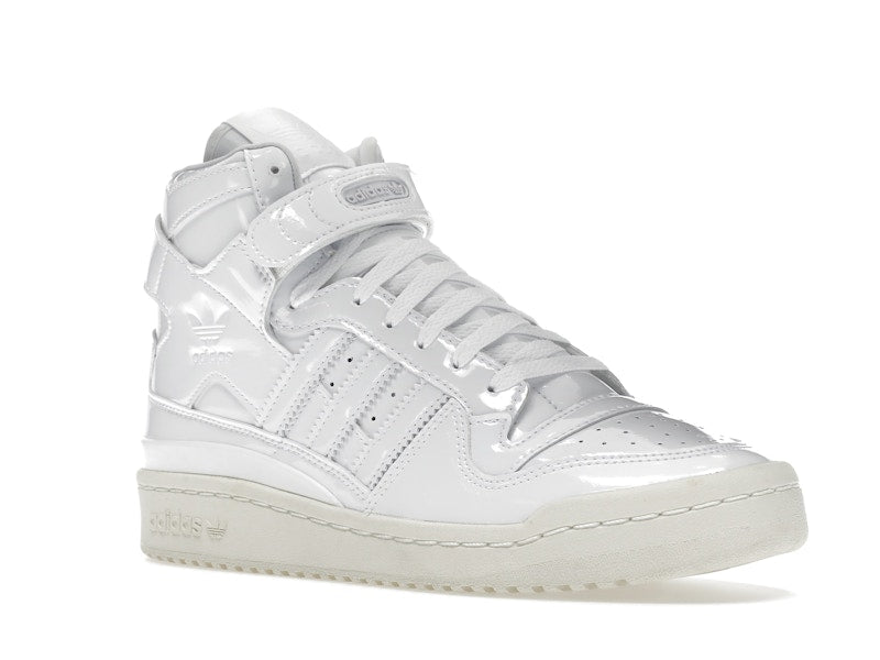 adidas Forum Mid Triple White Patent Leather (Women's)