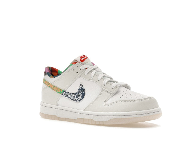 Nike Dunk Low White Multi-Color Paisley (GS)