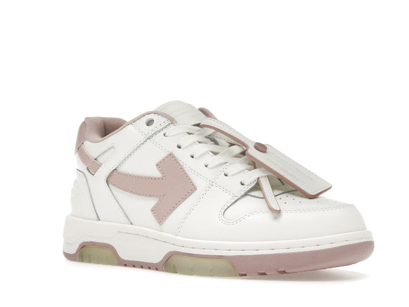 OFF-WHITE Out Of Office OOO Low Tops White Pink (Women's) 2023