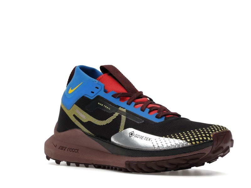 Nike React Pegasus Trail 4 Gore-Tex Black Vivid Sulfur (Women's)