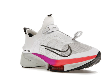Nike Air Zoom Tempo Next% FlyEase White Flash Crimson Spruce Aura
