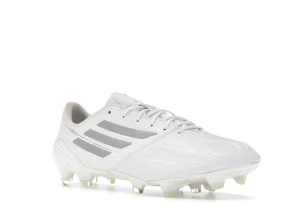 adidas Adizero F50 4 Leather FG White Silver Metallic