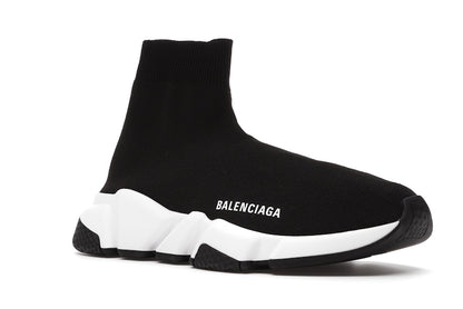 Balenciaga Speed Sneaker Black White Sole (Women's)