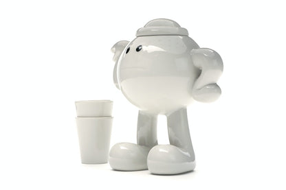 James Jarvis Glazed Porcelain Teapot White