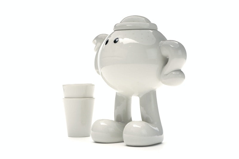 James Jarvis Glazed Porcelain Teapot White