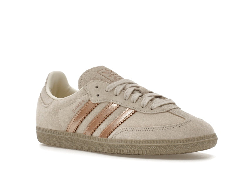 adidas Samba OG Off White Copper Metallic (Women's)