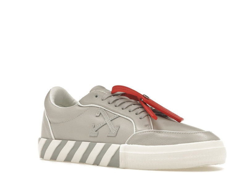 OFF-WHITE Vulc Leather Sneaker Grey
