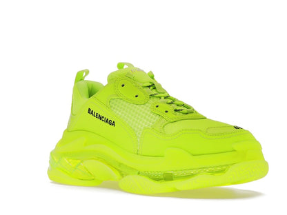 Balenciaga Triple S Clear Sole Fluo Yellow
