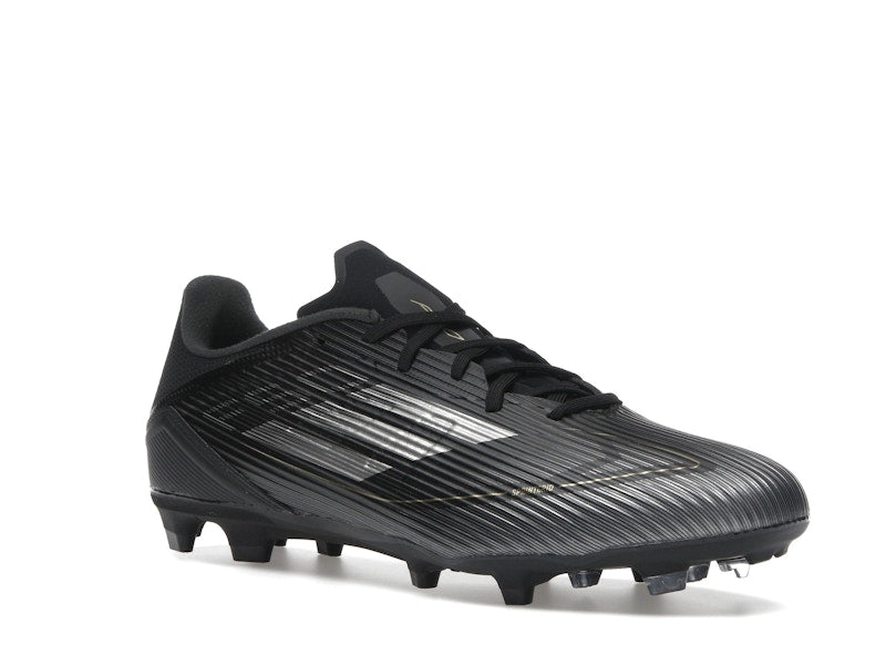 adidas F50 League Multi-Ground Core Black Iron Metallic Gold Metallic