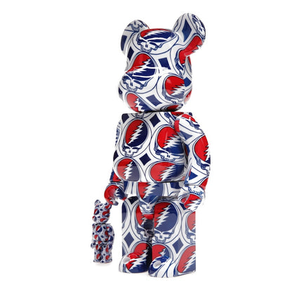 Bearbrick x Grateful Dead (Steal Your Face) 100% & 400% Set