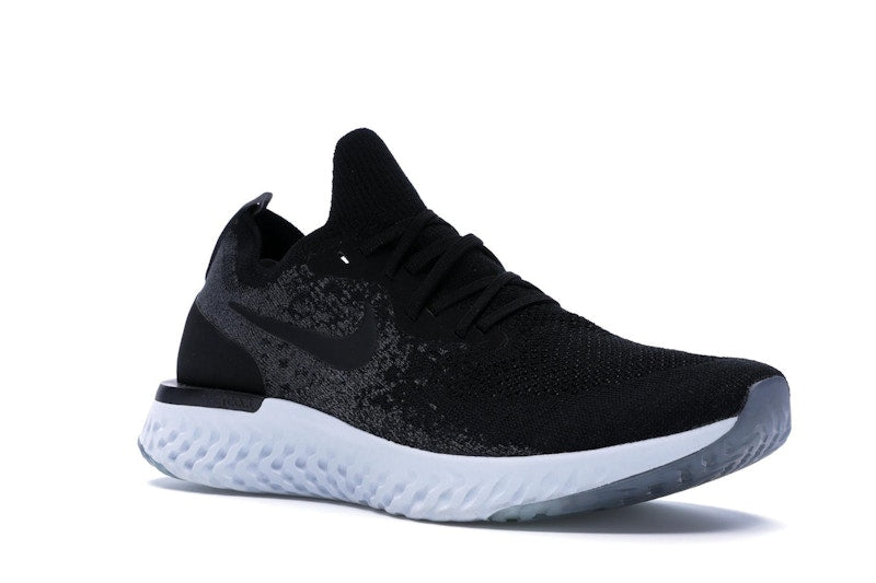 Nike Epic React Flyknit Black Dark Grey