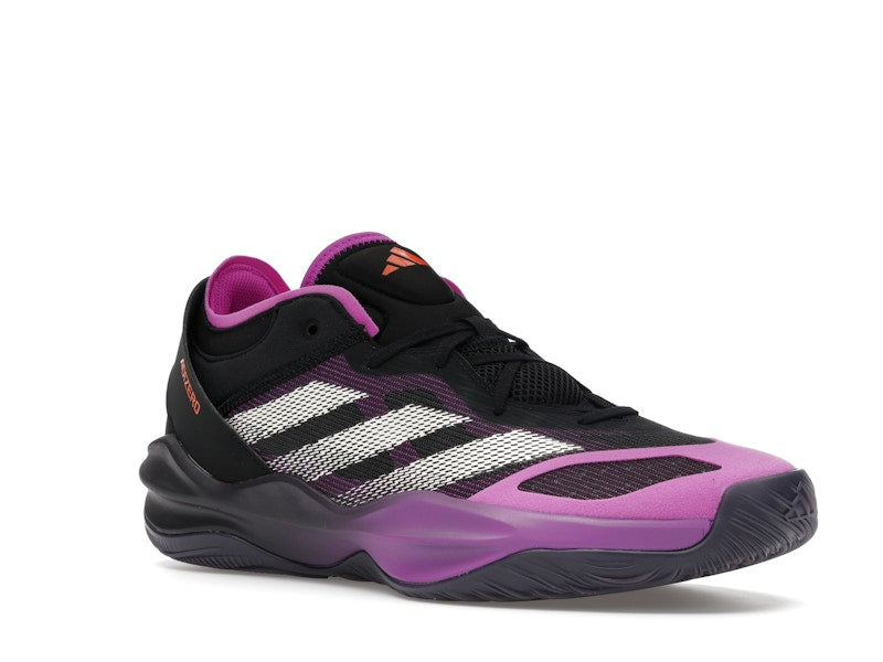 adidas Adizero Select 2.0 Low Core Black Purple Burst Aurora Black
