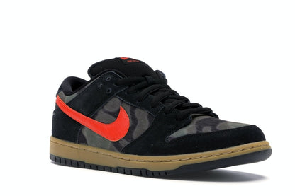 Nike SB Dunk Low Black Rough Green