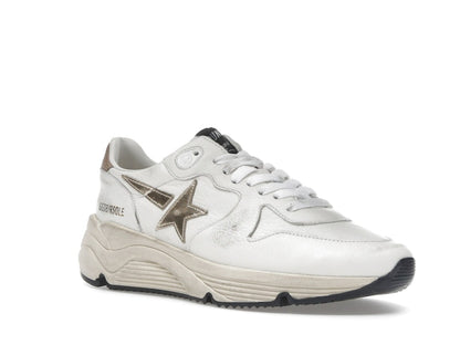 Golden Goose Running Sole White Gold (Women's)