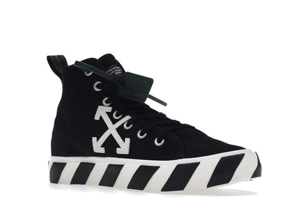 OFF-WHITE Vulc Mid Canvas Black White