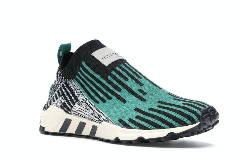 adidas EQT Support Sock Core Black Sub Green
