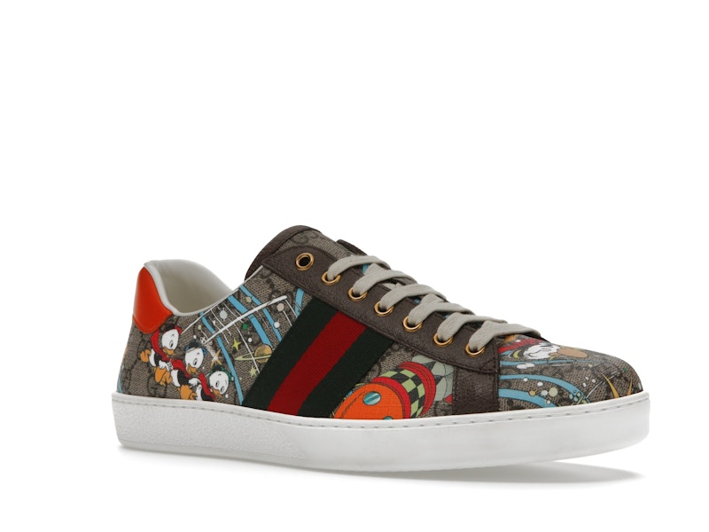 Gucci Ace x Disney Huey, Dewey, Louie Print