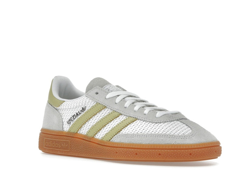 adidas Handball Spezial White Powder Yellow (Women's)